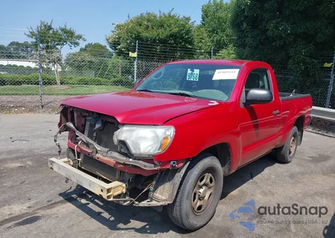2013 Toyota Tacoma from USA, damaged, VIN 5TFNX4CN8DX027668